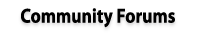 Community Forums